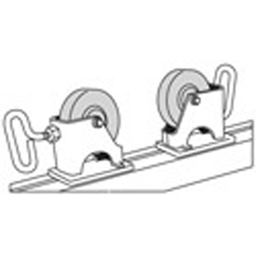 Support Adjust-A-Rolls, Capacit&eacute; de chargement 1000 lb, Capacit&eacute; max. de tuyau 36" Chandler Sales