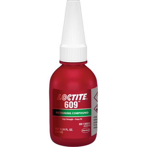 Compos&eacute; de retenue 609 &agrave; usage g&eacute;n&eacute;ral, 10 ml, Bouteille, Vert Chandler Sales