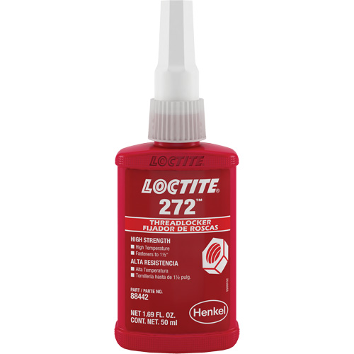 Compos&eacute; de blocage 272 temp&eacute;rature &eacute;lev&eacute;e, Rouge, &eacute;lev&eacute;, 50 ml, Bouteille Chandler Sales