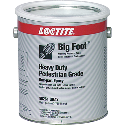 Big Foot Heavy Duty Pedestrian Grade Anti-Slip Coating, 1 gal., Epoxy-Based, Grey Chandler Sales