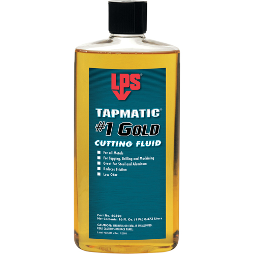 Liquides de coupe # 1 Gold de Tapmatic, 16 oz liq. Chandler Sales