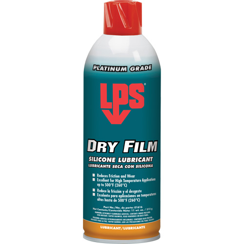 Lubrifiant sec &agrave; la silicone, Canette a&eacute;rosol Chandler Sales