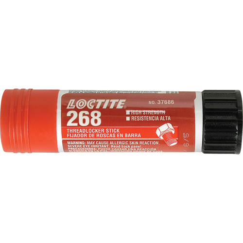 Quickstix Threadlocker 268 , Red, High, 19 g, Stick Chandler Sales