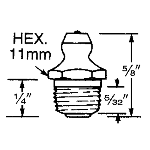 Fitting, 10 mm Thread Chandler Sales