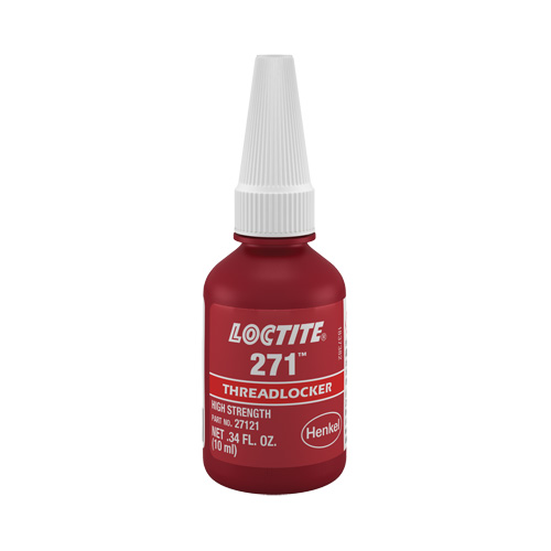 Threadlocker 271 , Red, High, 10 ml, Bottle Chandler Sales