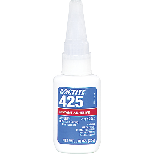 Compos&eacute; de blocage &agrave; s&eacute;chage superficiel Assure 425, Bleu, Moyen, 20 g, Bouteille Chandler Sales