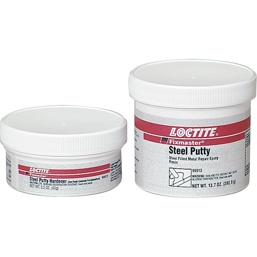 Fixmaster Steel Putty, 680 g., Kit, Grey Chandler Sales