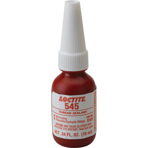 Scellant &agrave; filets 545 hydraulique/pneumatique, Bouteille, 10 ml, -54° C - 149° C/-65° F - 300° F Chandler Sales
