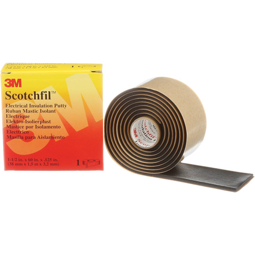 Mastic isolant Scotchfil, Rouleau, Noir Chandler Sales