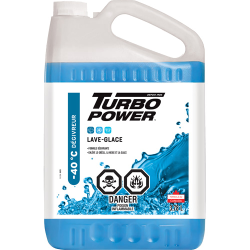 Turbo Power&reg; All-Season Windshield Washer Fluid, Jug, 3.78 L Chandler Sales