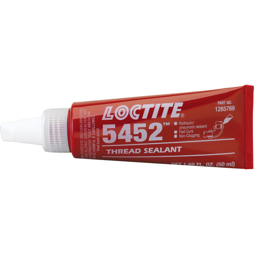 Scellant &agrave; filet 5452 &agrave; s&eacute;chage rapide, Tube, 50 ml, -54° C - 149° C/-65° F - 300° F Chandler Sales