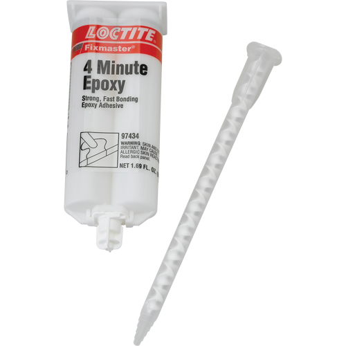 Adh&eacute;sif 4 minutes Fixmaster, 50 ml, Cartouche double, Deux composants, Ambr&eacute;e Chandler Sales