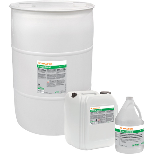 Nettoyant et protecteur de surface en acier inoxydable E-Nox Shine, 20 L, Seau Chandler Sales
