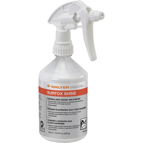 SURFOX Shine Stainless Steel Cleaner & Protector, 500 ml, Trigger Bottle Chandler Sales