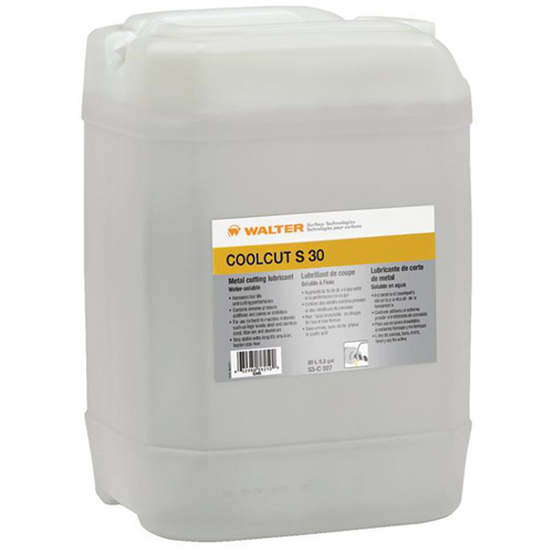 COOLCUT S-30 Water-Miscible Cutting Lubricant, 20 L Chandler Sales