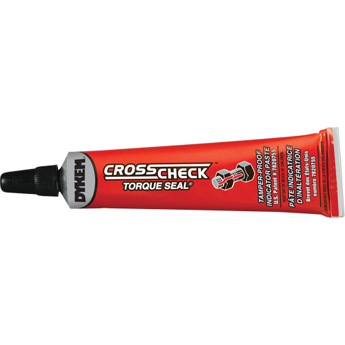 Cross Check Torque Seal&reg; Tamper-Proof Indicator Paste, 1 oz., Tube, Red Chandler Sales