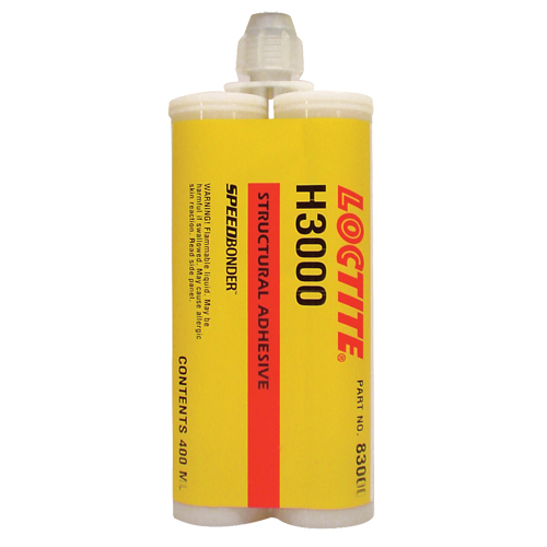 H3000 General Purpose Structural Adhesives, Two-Part, Dual Cartridge, 400 ml, Cream Chandler Sales