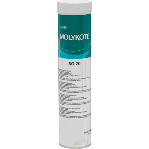 Molykote BG 20 High-Performance Synthetic Grease, 400 g, Cartridge Chandler Sales