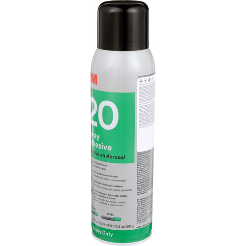 20 Heavy Duty Spray Adhesive, Clear, Aerosol Can Chandler Sales
