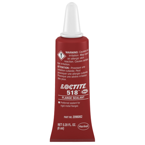 Scellant &agrave; collerettes 518, Tube, Rouge Chandler Sales