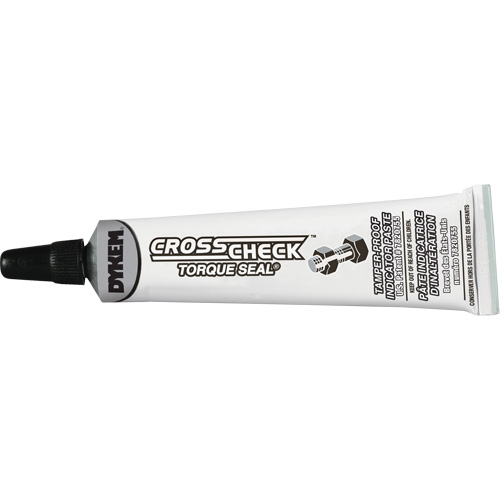 Cross Check Torque Seal&reg; Tamper-Proof Indicator Paste, 1 fl. oz., Tube, White Chandler Sales