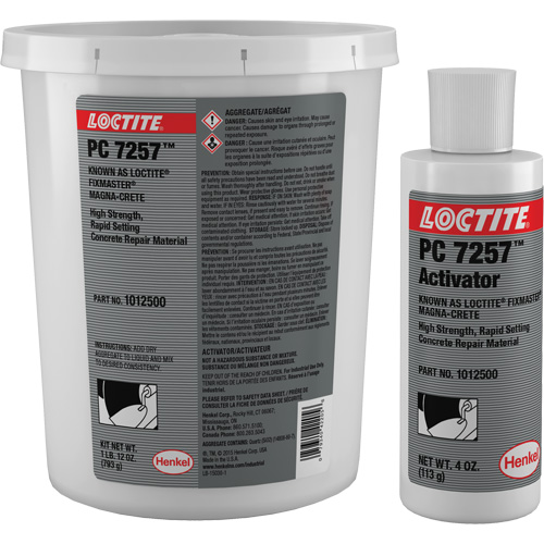 Fixmaster&reg; Magna-Crete&reg; Concrete Repair, Kit, Grey Chandler Sales