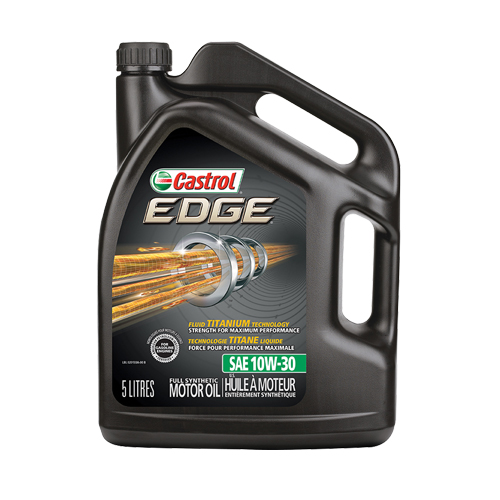 Huile &agrave; moteur 10W30 FTT EDGE, 5 L, Cruche Chandler Sales
