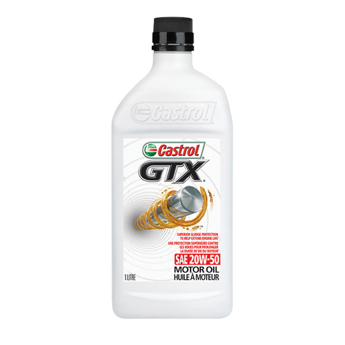Huile &agrave; moteur 20W50 GTX, 1 L, Bouteille Chandler Sales