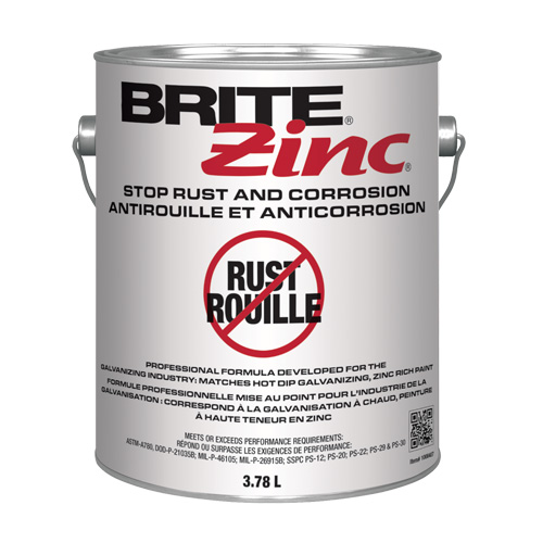 Inhibiteur de corrosion BRITE Zinc, Gallon Chandler Sales