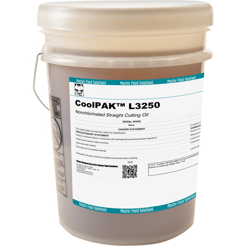 CoolPAK Nonchlorinated Straight Cutting Oil, Pail Chandler Sales
