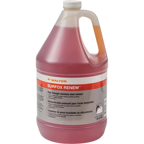 Nettoyant pour l'acier inoxydable Surfox, 3,78 L, Gallon Chandler Sales
