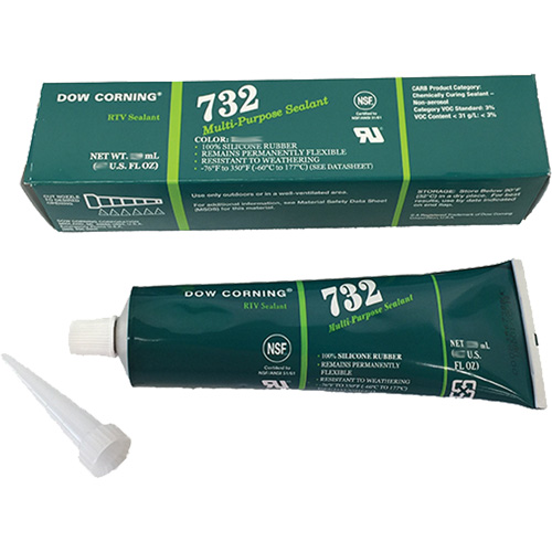 Agent d'&eacute;tanch&eacute;it&eacute; 732, 90 ml, Tube, Blanc Chandler Sales
