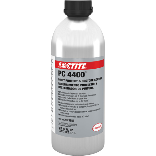 Appr&ecirc;t de protection et de restauration de la peinture PC 4400, 1,1 L, Canette a&eacute;rosol, Transparent Chandler Sales