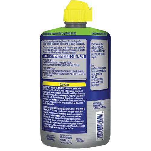 Bike Dry Chain Lubricant, Bottle Chandler Sales