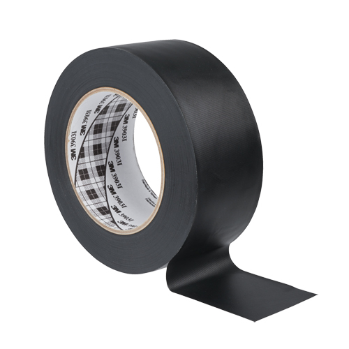 3903 Vinyl Duct Tape, 1245 mm (49") W x 46 m (151') L, 6.5 mils, Black Chandler Sales