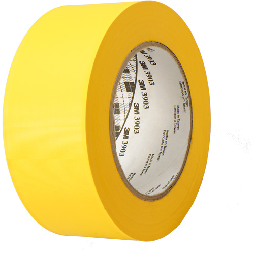 3903 Vinyl Duct Tape, 49" (4.08') W x 46 m (151') L, 6.5 mils, Yellow Chandler Sales