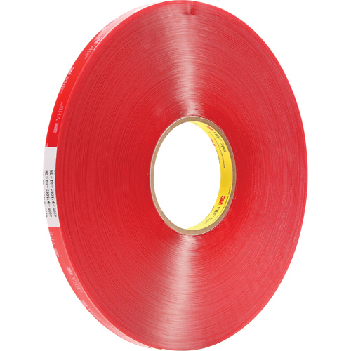 VHB Tape, 66 m (216') L x 6 mm (1/4") W, 23 mils, Acrylic Chandler Sales