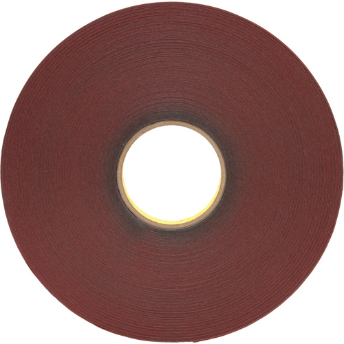 Ruban 4646 VHB, 33 m (108') lo x 12,7 mm (1/2") la, 25 mils, Acrylique Chandler Sales