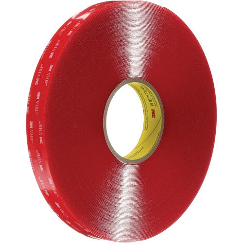 VHB Tape, 33 m (108') L x 18 mm (3/4") W, 40 mils, Acrylic Chandler Sales