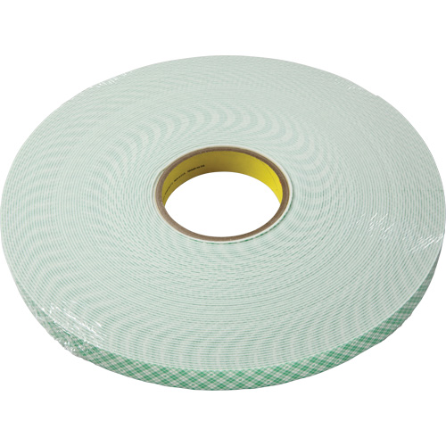 Double-Coated Foam Tape, 33 m (108') L x 18 mm (3/4") W, 62.5 mils, Urethane Chandler Sales