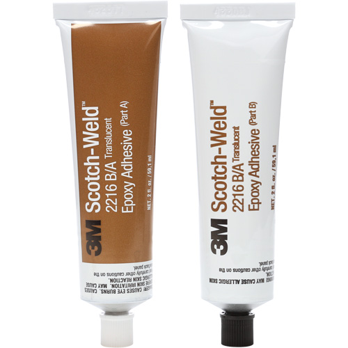 Scotch-Weld Adhesive, 2 fl. oz., Kit, Two-Part, Translucent Chandler Sales