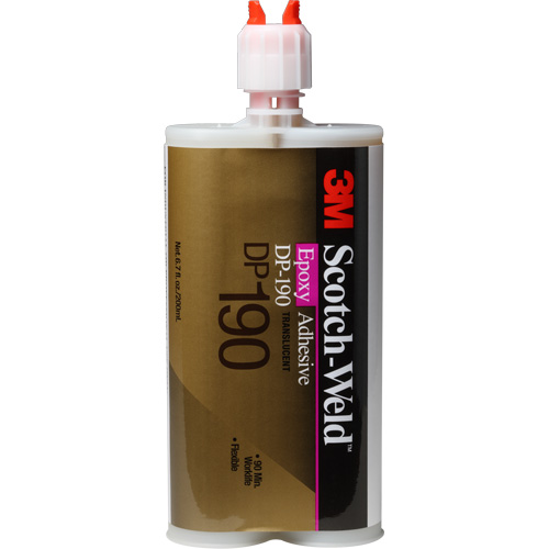 Scotch-Weld Adhesive, 200 ml, Cartridge, Two-Part, Translucent Chandler Sales