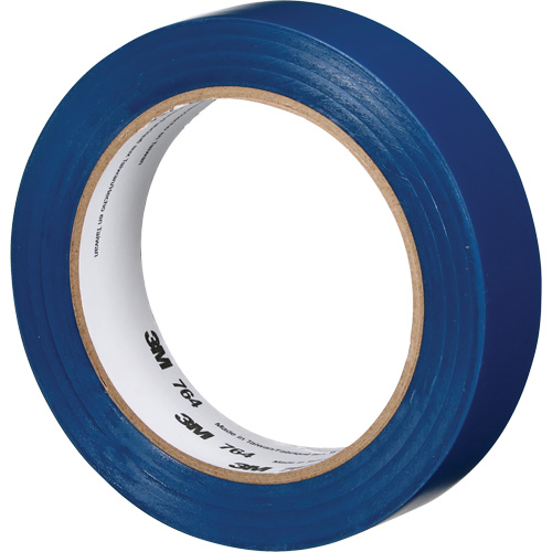 764 General-Purpose Vinyl Tape, 25.4 mm (1") W x 32.9 m (108') L, 5 mils, Blue Chandler Sales
