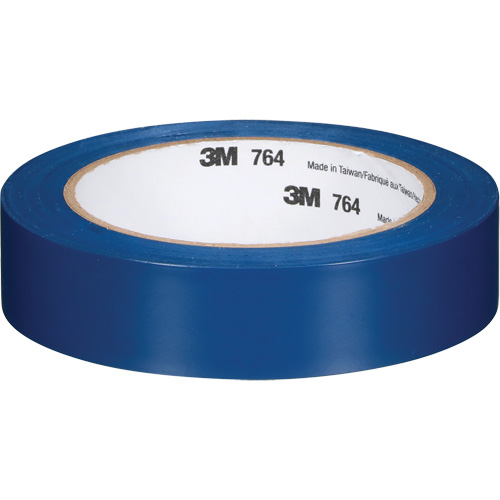 764 General-Purpose Vinyl Tape, 25.4 mm (1") W x 32.9 m (108') L, 5 mils, Blue Chandler Sales