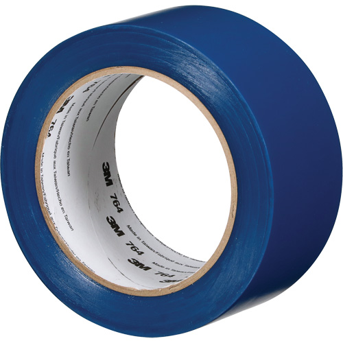 764 General-Purpose Vinyl Tape, 50.8 mm (2") W x 32.9 m (108') L, 5 mils, Blue Chandler Sales