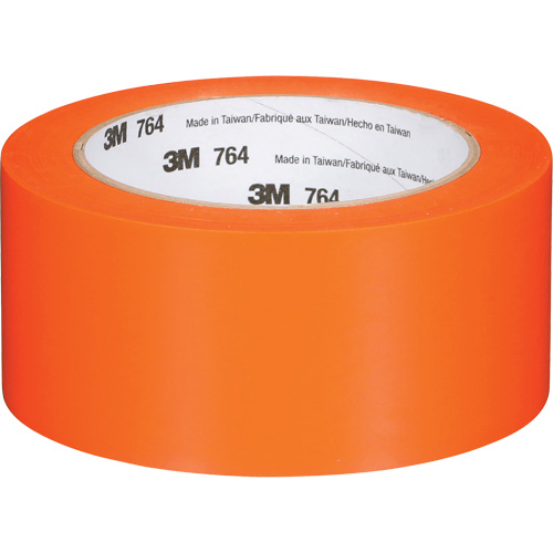 Ruban en vinyle pour travaux g&eacute;n&eacute;raux 764, 50,8 mm (2") la x 32,9 m (108') lo, 5 mils, Orange Chandler Sales