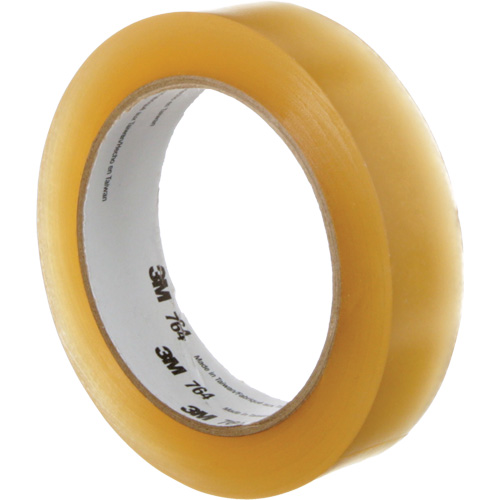 764 General-Purpose Vinyl Tape, 25.4 mm (1") W x 32.9 m (108') L, 5 mils, Clear Chandler Sales