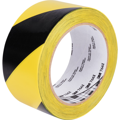 Ruban de signalisation de danger 766, 50,8 mm (2") x 33 m (108'), Noir/Jaune Chandler Sales