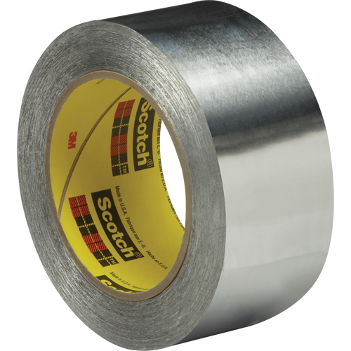 High-Temperature Aluminum Foil Tape, 2 mils Thick, 51 mm (2") x 55 m (180') Chandler Sales