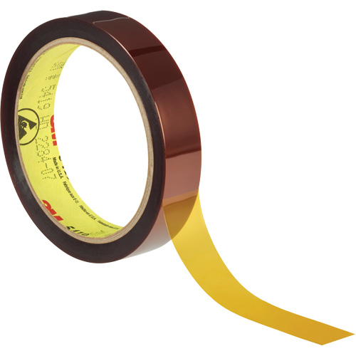 Low-Static Polyimide Film Tape  5419, 19 mm (3/4") x 33 m (108'), Brown Chandler Sales